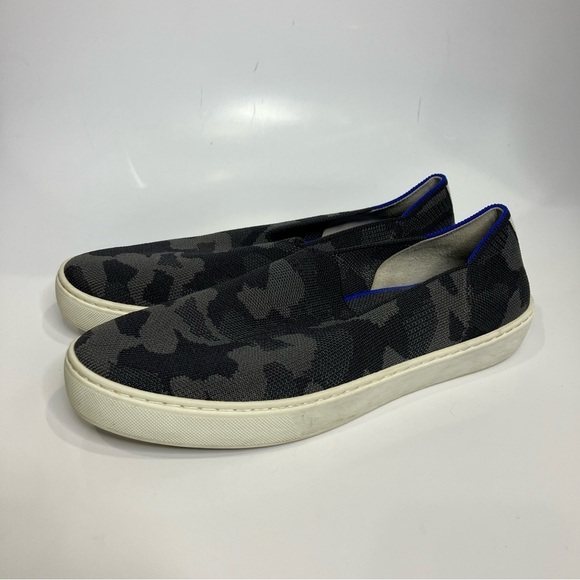 Rothy’s the original slip in sneaker gray camouflage design size 9.5 - Picture 5 of 11